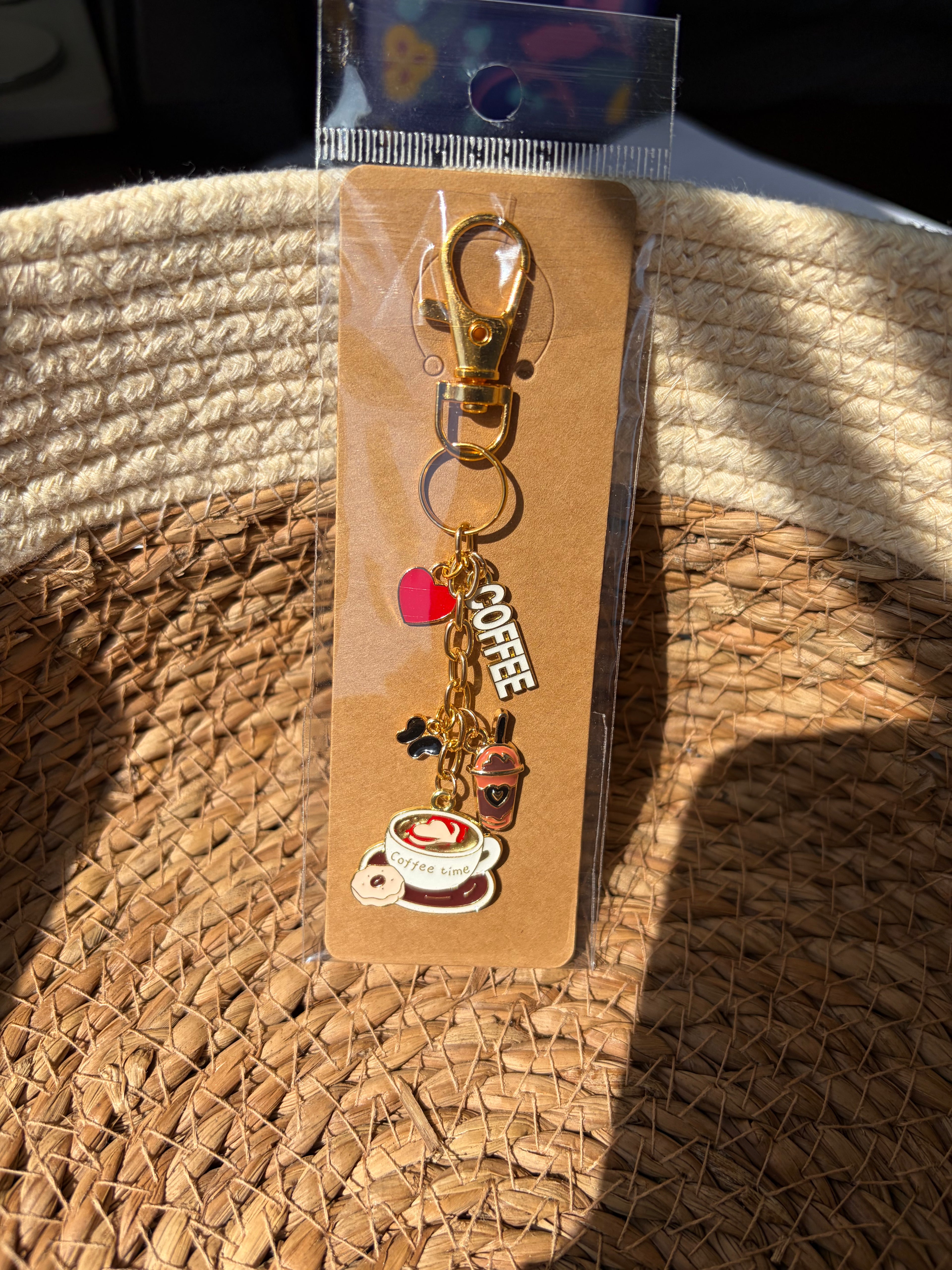 Coffee Obsession Keychain